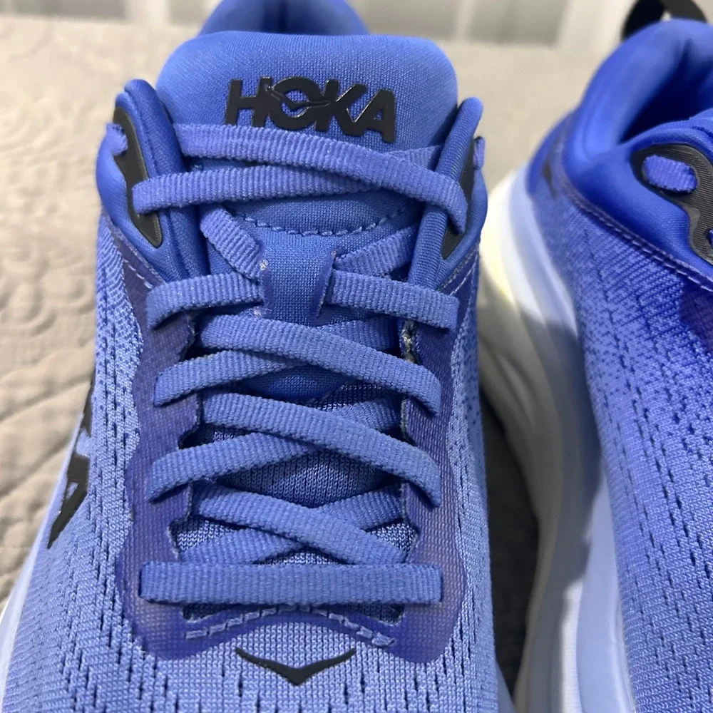 Hoka Bondi 8 Womens Running Shoes Blue Bellwether Evening Sky 1127952 Size 8.5